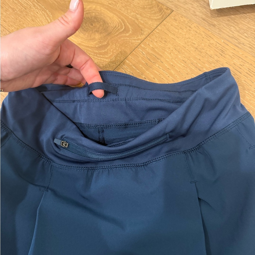Navy Blue athletic match skirt - Picture 4 of 7